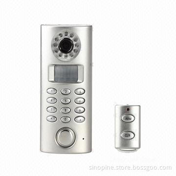 Wireless Auto Dial Solar Home Alarm with Video Recorder